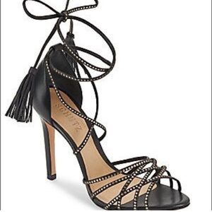 Schutz Dorinda strappy sandal black 9
